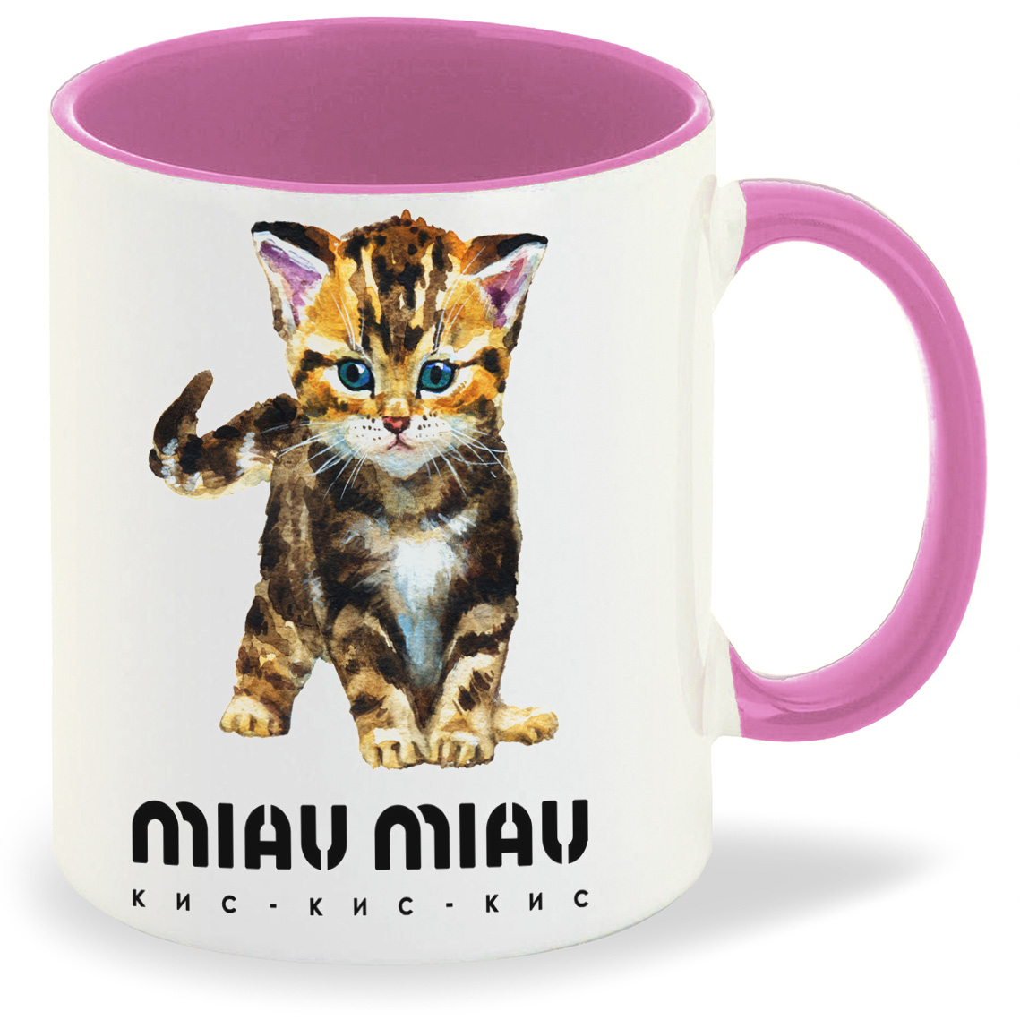 

Кружка CoolPodarok Miau Miau Кмскискис, Miau Miau Кмскискис