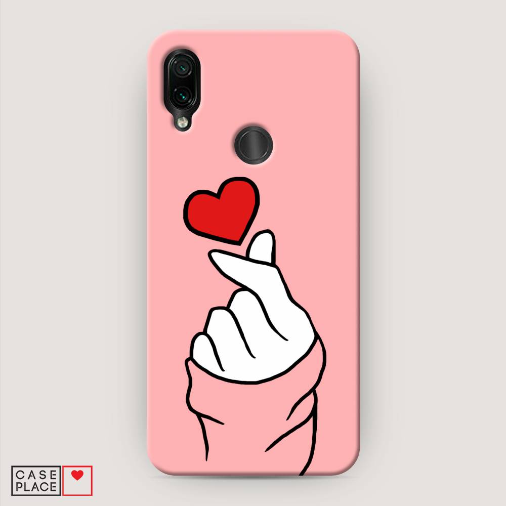 

Пластиковый чехол "Милое сердечко" на Xiaomi Redmi 7, 35020-5