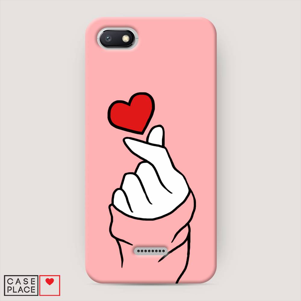 

Пластиковый чехол "Милое сердечко" на Xiaomi Redmi 6A, 34120-5