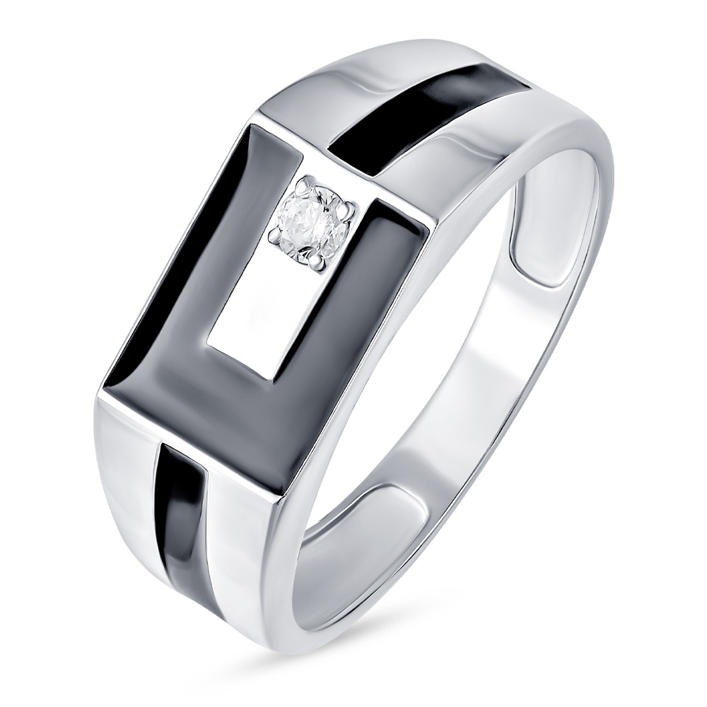 

Кольцо из серебра р.  585Gold 901001143, фианит, 901001143