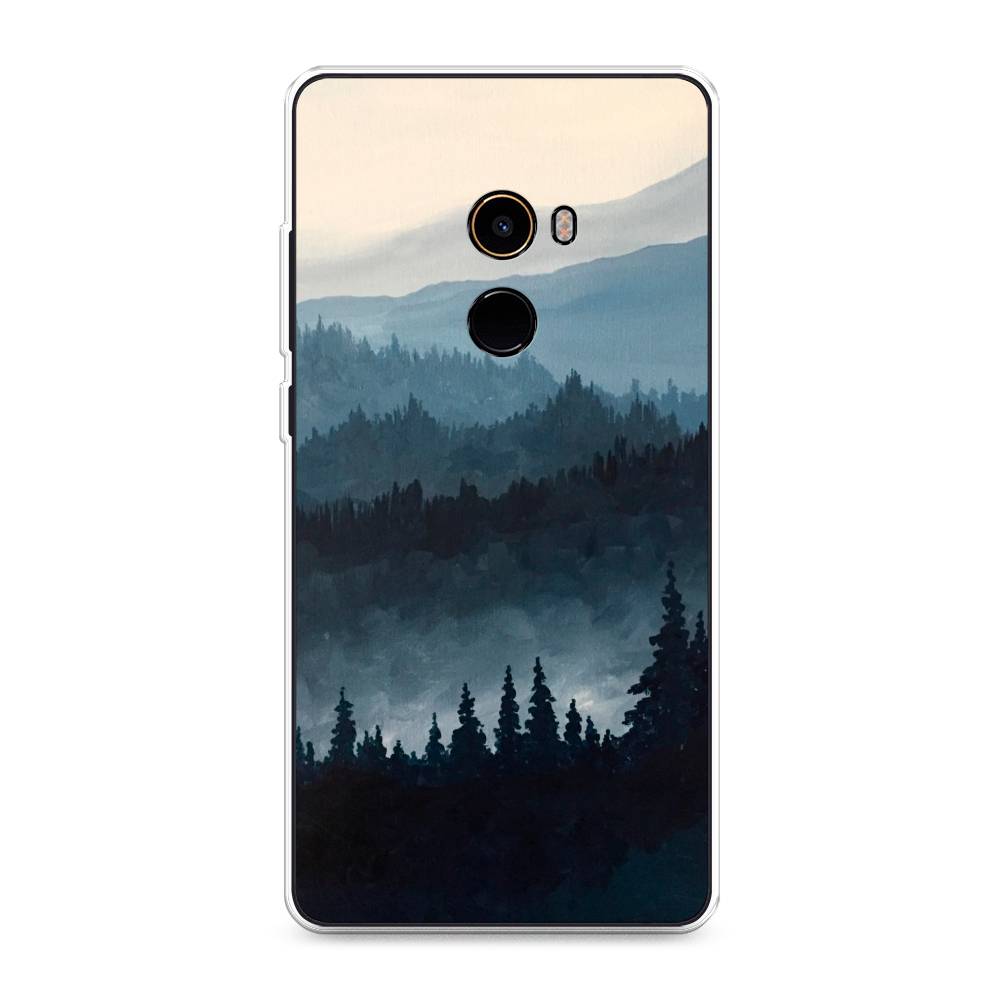 

Чехол Awog на Xiaomi Mi Mix 2 "Туманные горы", Разноцветный, 32550-4