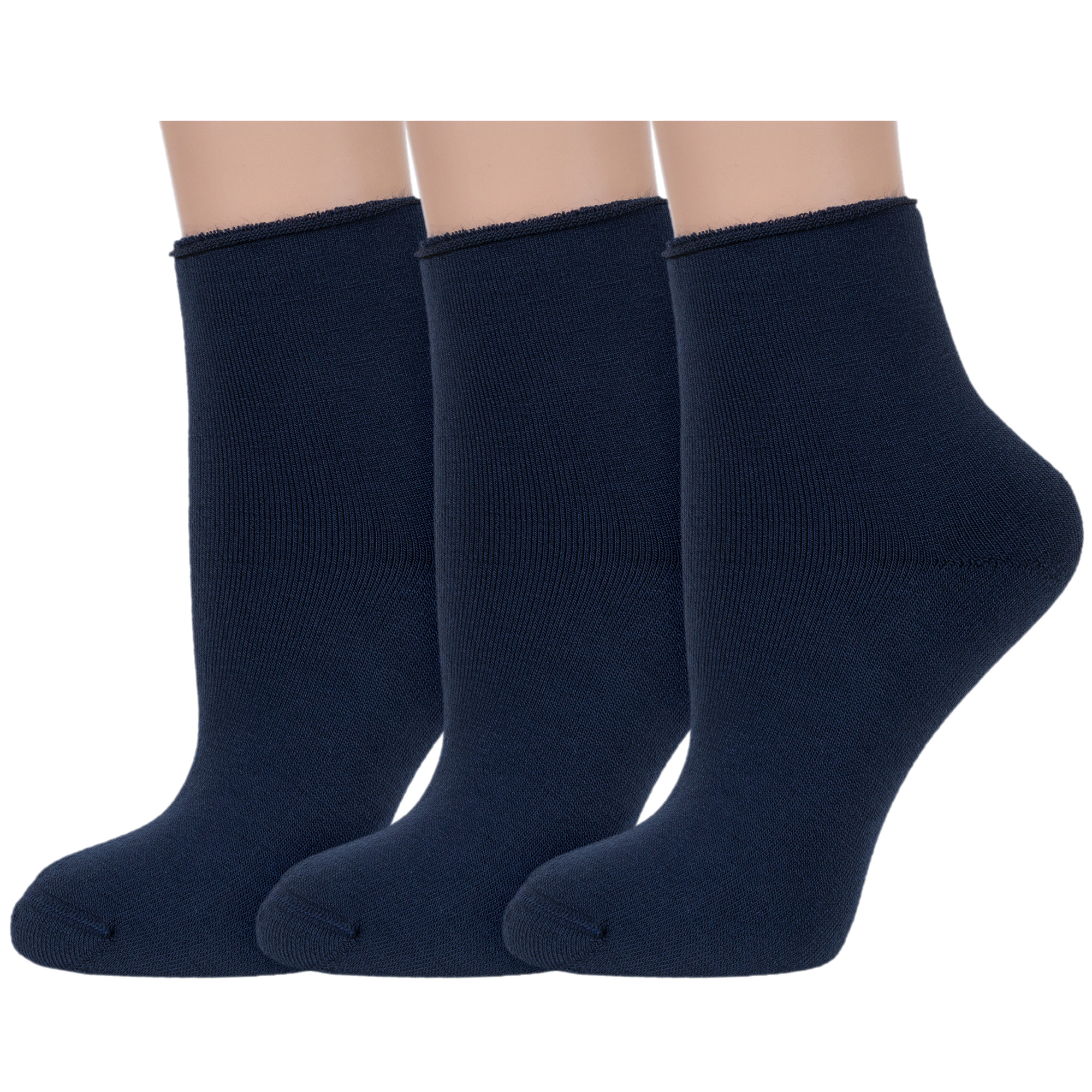 Комплект носков женских ХОХ 3-Z-1482 синих 25