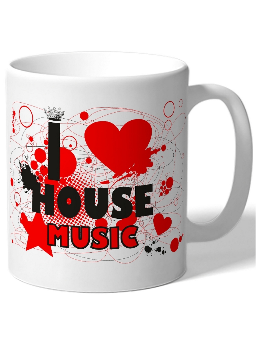 фото Кружка drabs i love house music