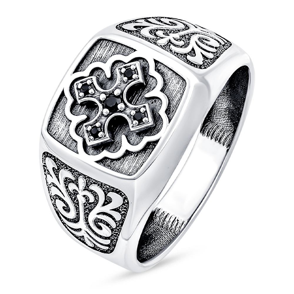 

Кольцо из серебра р.  585Gold 901001189, фианит, 901001189