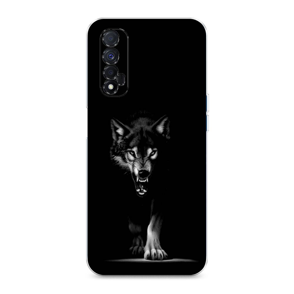 

Чехол Awog на Realme Narzo 30 4G "Волк выходит из ночи", Разноцветный, 257650-1