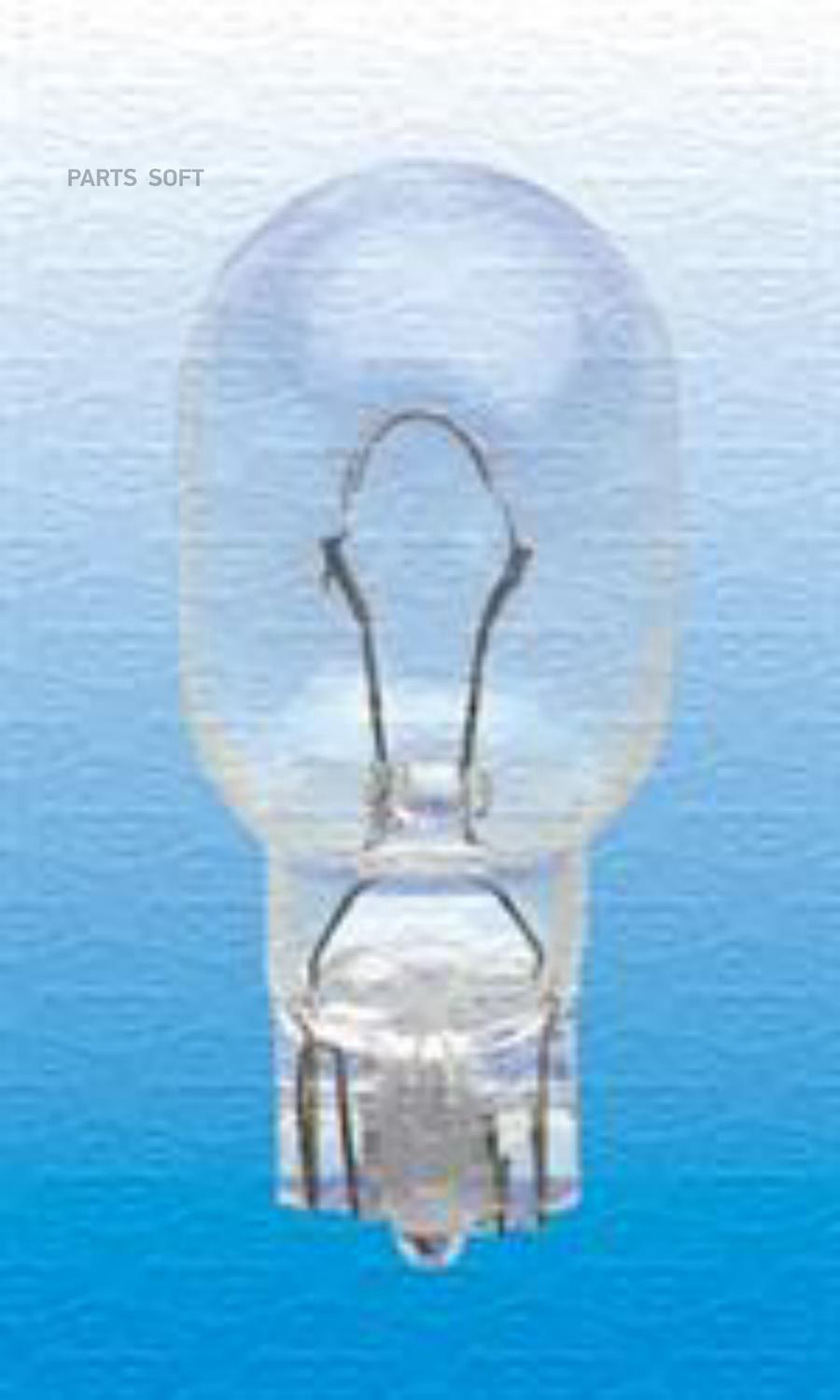 Лампа W16W  12V Лампа  стеклянный цоколь[min10]