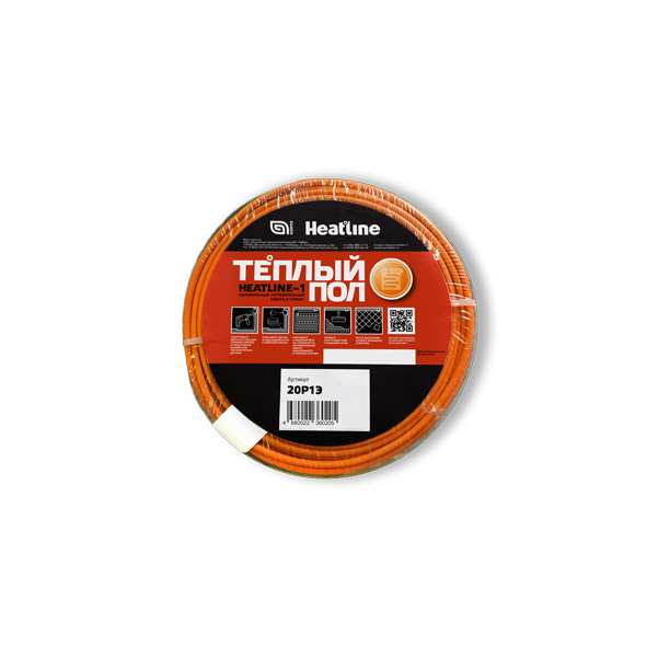 

Heatline Кабельный теплый пол 20Р1Э-52-1000, 52м, Кабельный теплый пол 20Р1Э-52-1000, 52м