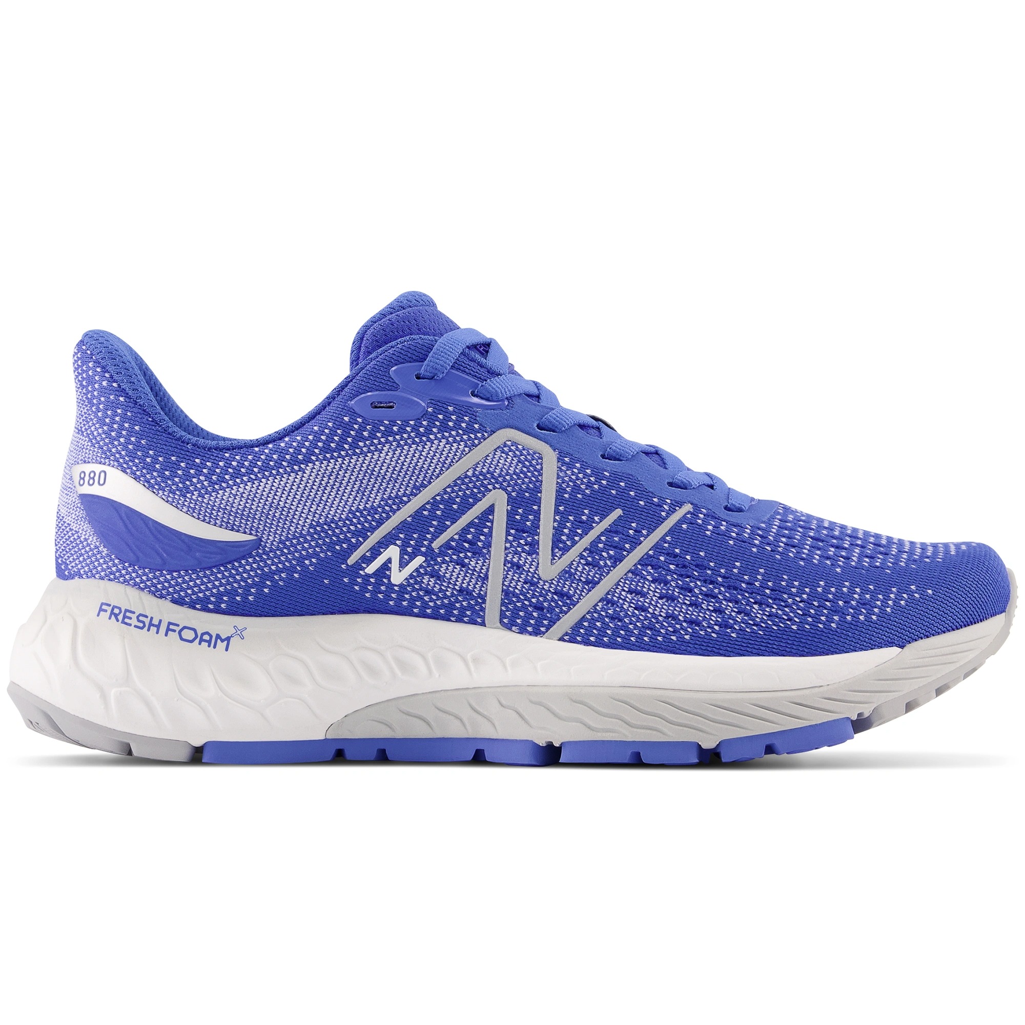 

Спортивные кроссовки женские New Balance Fresh Foam X 880 V12 W880H12 фиолетовые 36.5 RU, Синий, W880H12