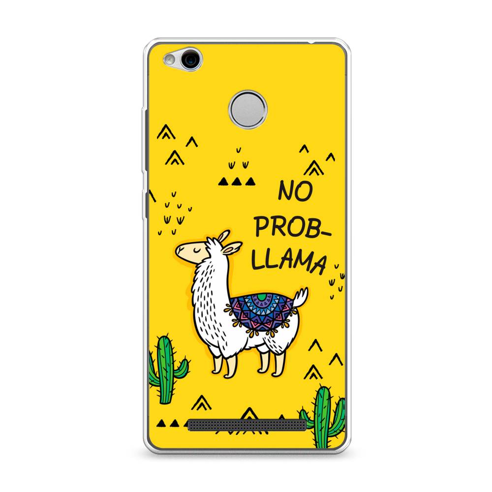 

Чехол Awog на Xiaomi Redmi 3 Pro (3S) "No probLLama", Разноцветный, 30950-2