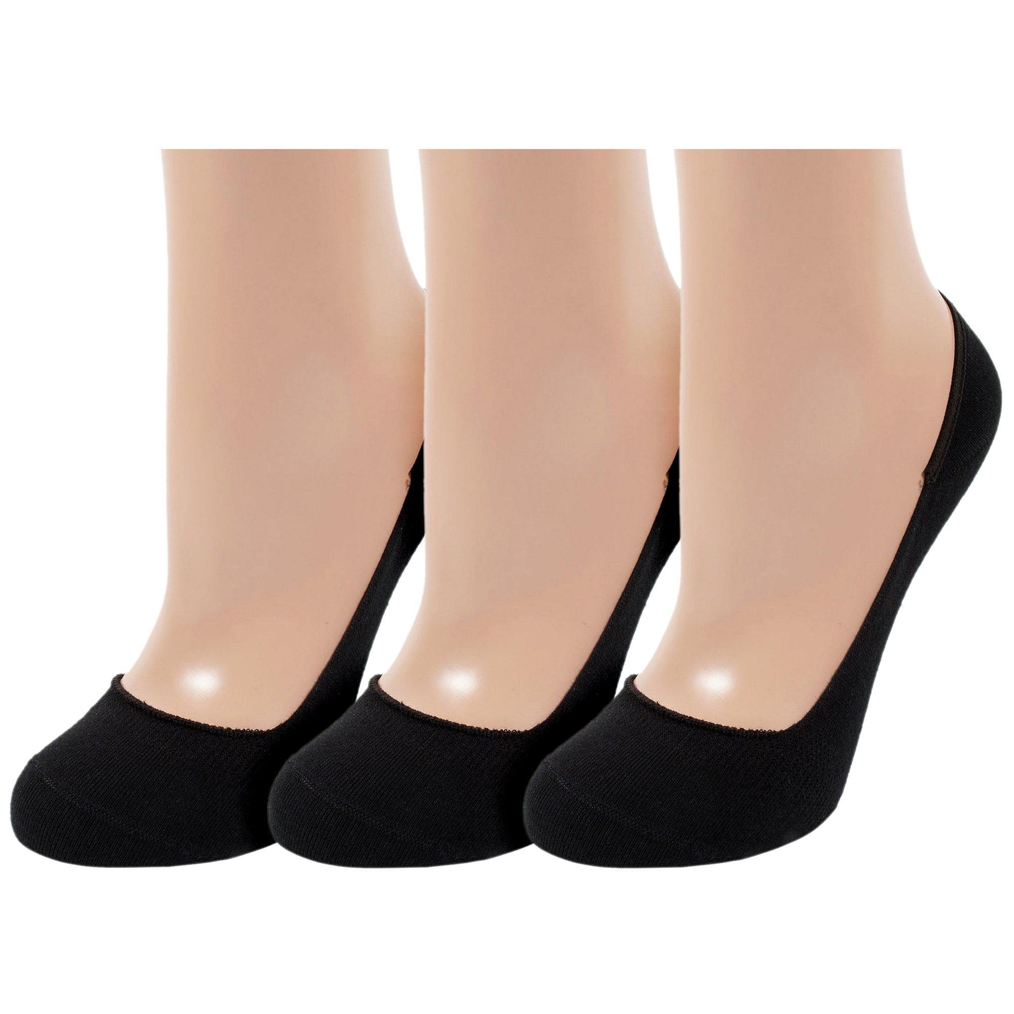 Комплект носков женских ХОХ 3-SG-1301 черных 25