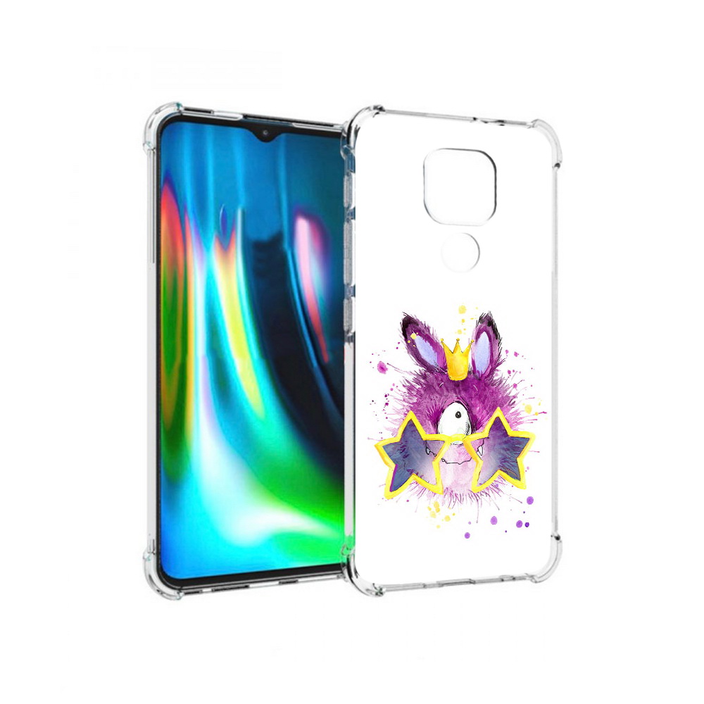 

Чехол MyPads Tocco для Motorola Moto G9 Play Шуршуля (PT227081.347.202), Прозрачный, Tocco