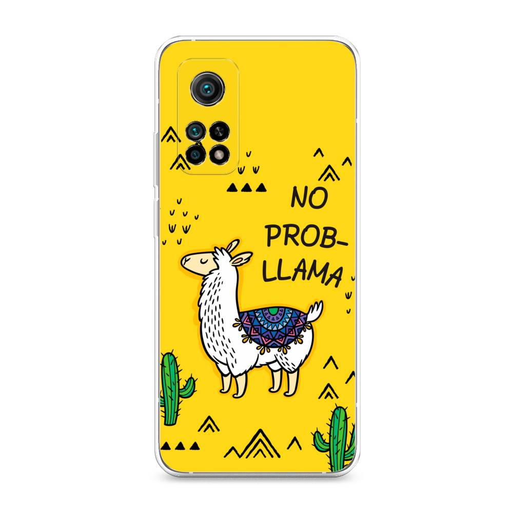 

Чехол Awog на Xiaomi Mi 10T Pro "No probLLama", Разноцветный, 37750-2
