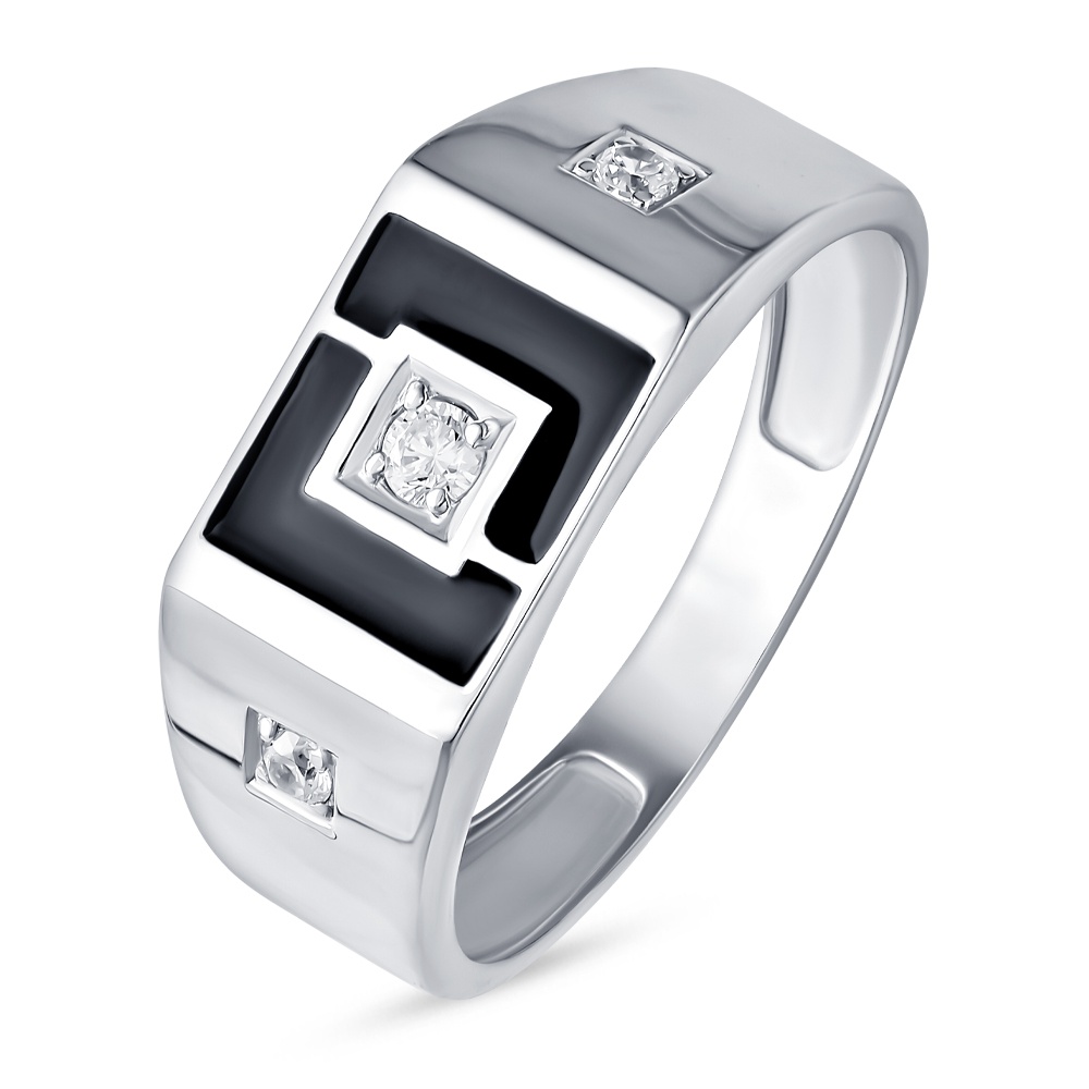 

Кольцо из серебра р.  585Gold 901001122, фианит, 901001122