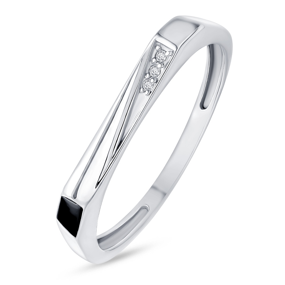 

Кольцо из серебра р.  585Gold 901001121, фианит, 901001121
