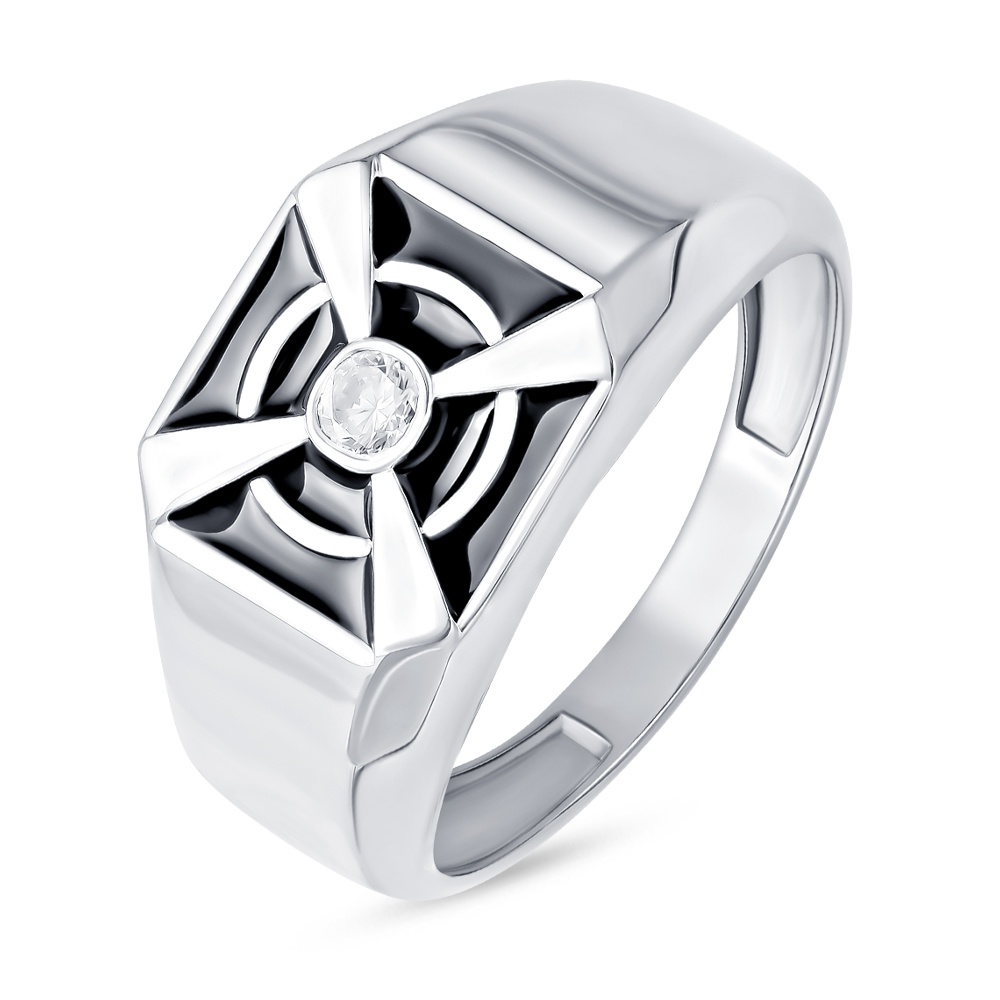 

Кольцо из серебра р. , 585Gold 901001119, фианит, 901001119