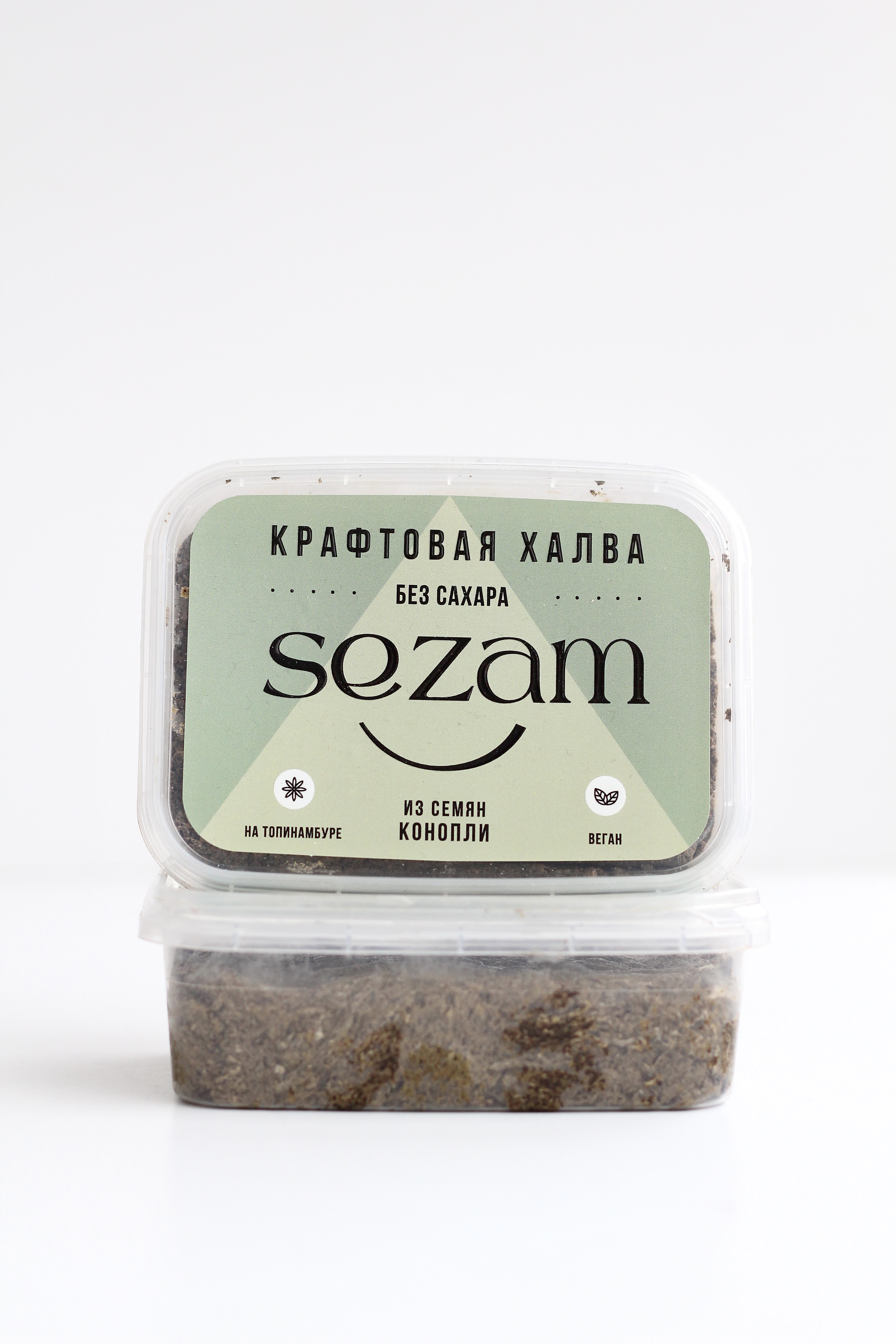 

Халва коноплянaя без сахара Sezam, 250 грамм, без сахара