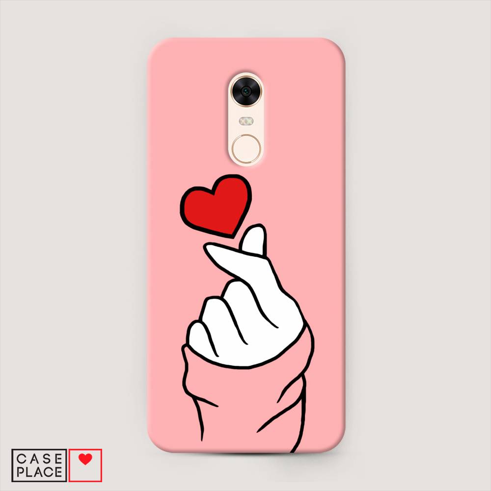 

Пластиковый чехол "Милое сердечко" на Xiaomi Redmi 5 Plus, 33120-5