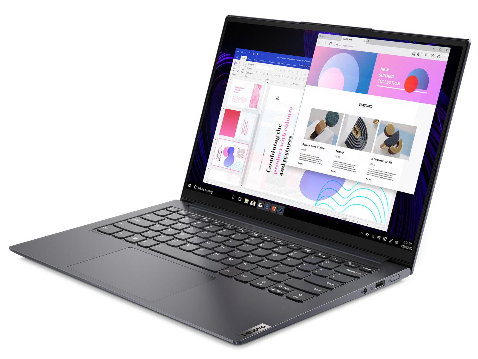

Ноутбук Lenovo Yoga Slim 7 Pro grey (14ACH5), Yoga Slim 7 Pro 14ACH5