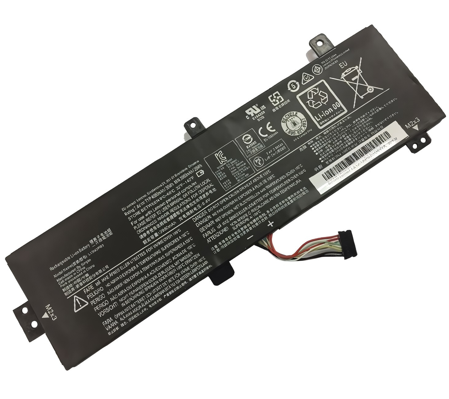 

Аккумулятор для ноутбука Lenovo 310-15ABR (7.6V 3950mAh) L15C2PB5 L15L2PB4