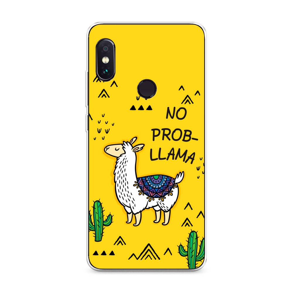 

Чехол Awog на Xiaomi Redmi Note 5/Note 5 Pro "No probLLama", Разноцветный, 32750-2