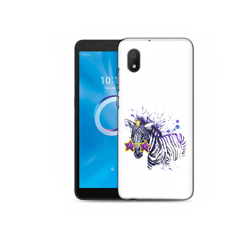 

Чехол MyPads Tocco для Alcatel 1B 5002H акварельная зебра (PT227135.663.215), Tocco