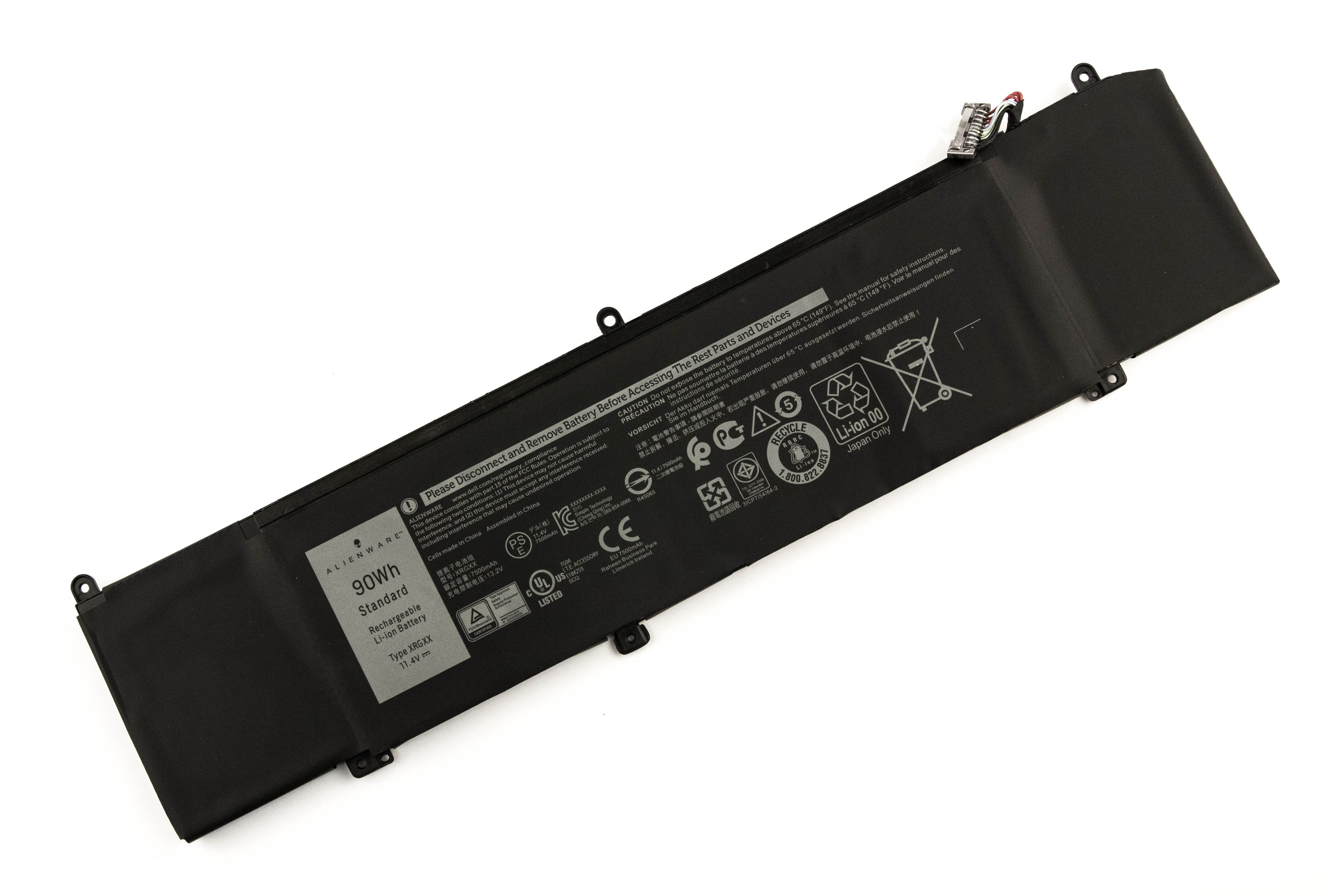 

Аккумулятор для ноутбука Dell G5 5590 (11.4V 7500mAh) ORG XRGXX