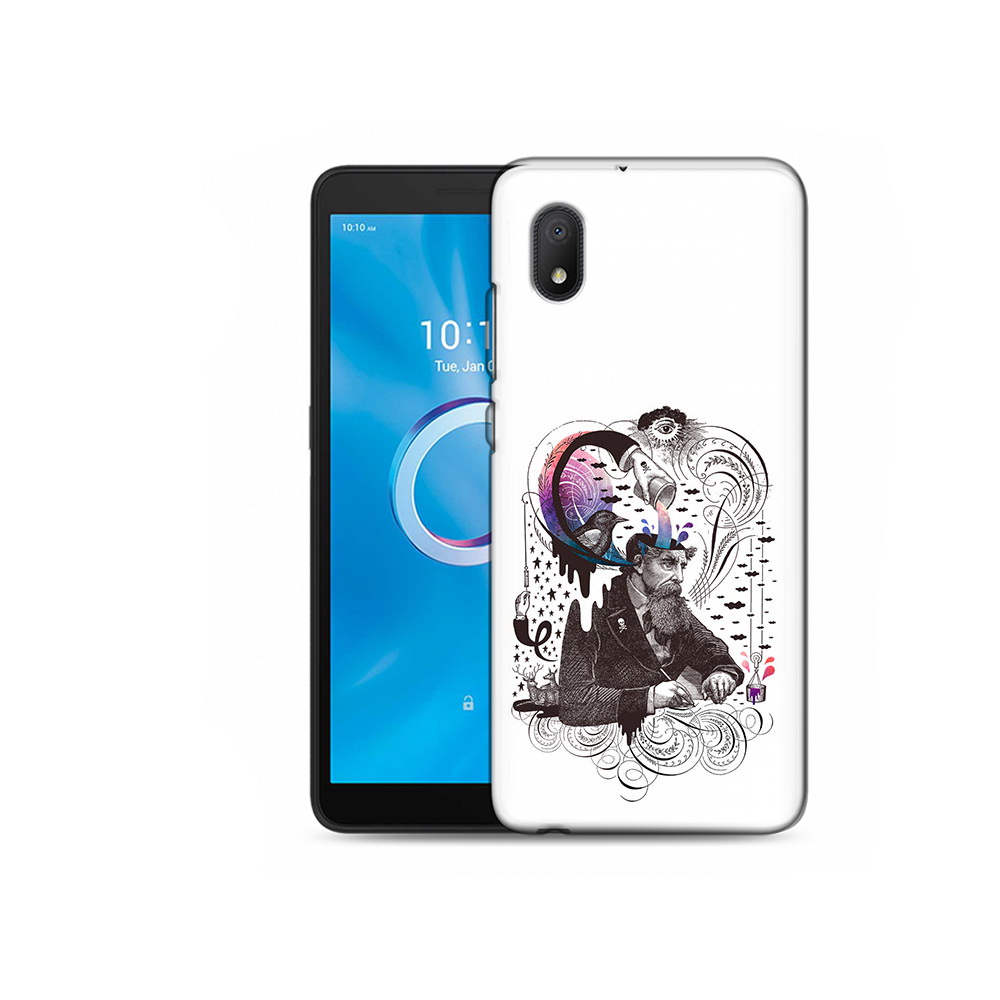 

Чехол MyPads Tocco для Alcatel 1B 5002H абстракция думающий мужчина (PT227135.663.210), Tocco