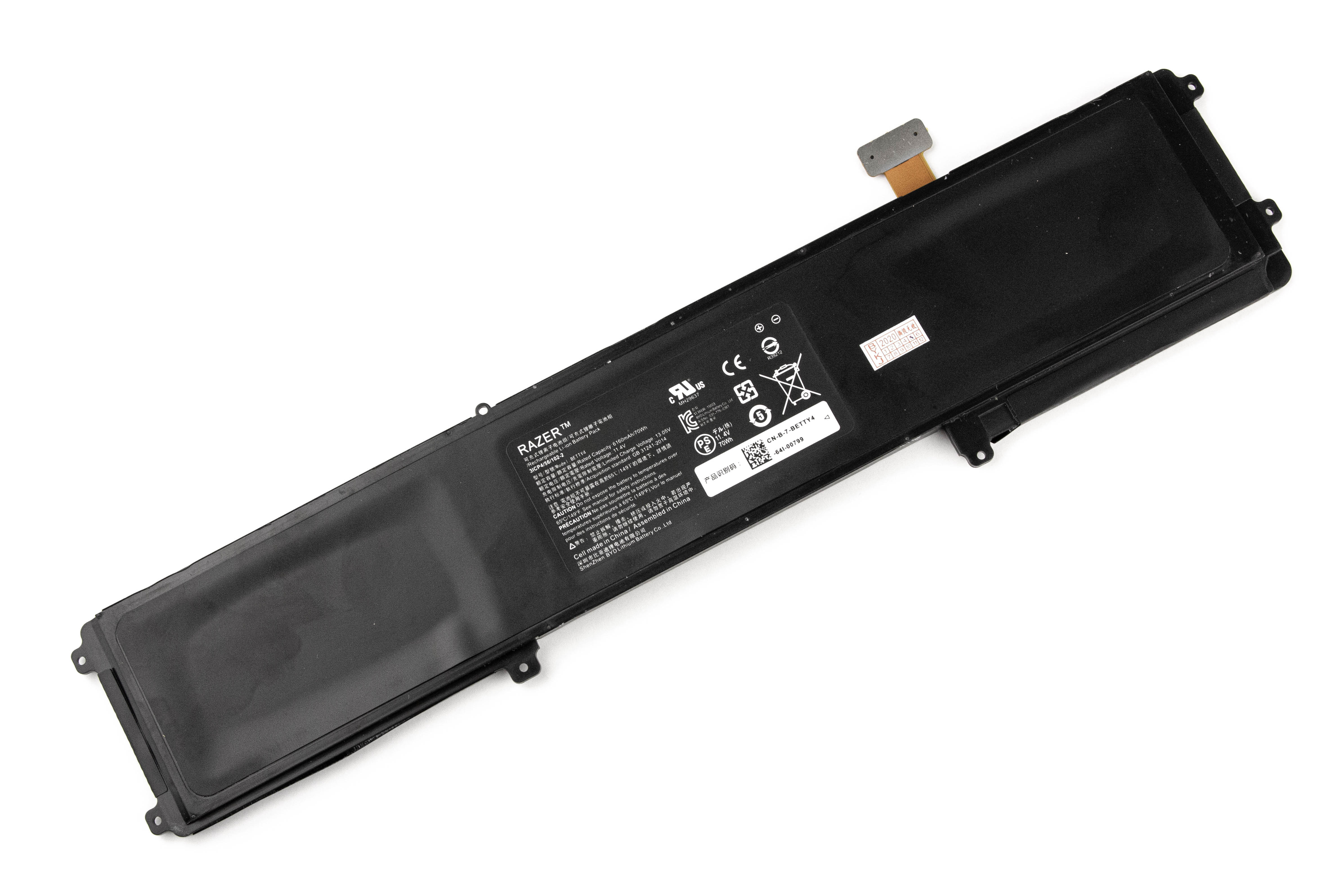 

Аккумулятор для ноутбука RAZER BLAD 2016 14" V2 (11.4V 6160mAh) BETTY4