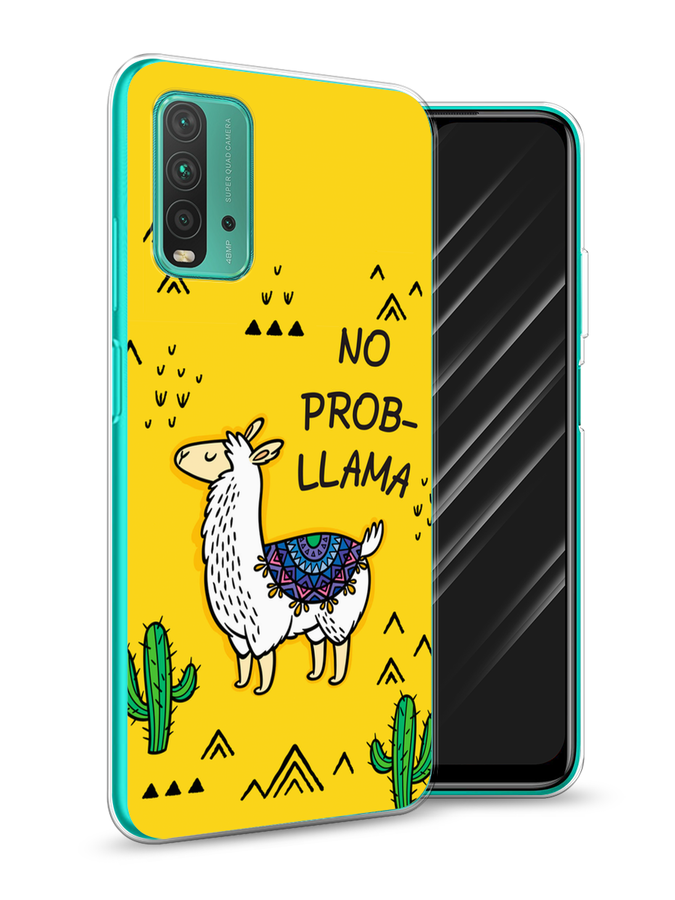 

Чехол Awog на Xiaomi Redmi 9T "No probLLama", Разноцветный, 39850-2