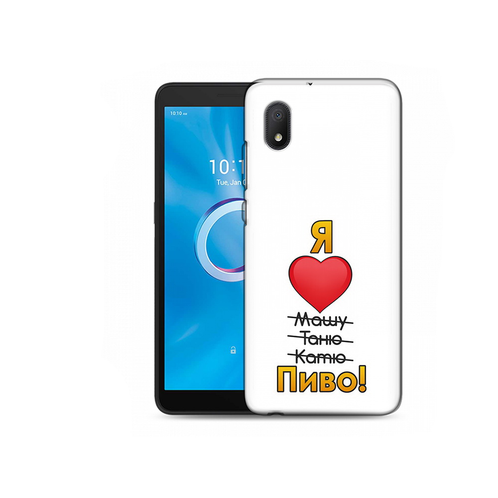 

Чехол MyPads Tocco для Alcatel 1B 5002H Я люблю машу таню катю пиво (PT227135.663.207), Tocco
