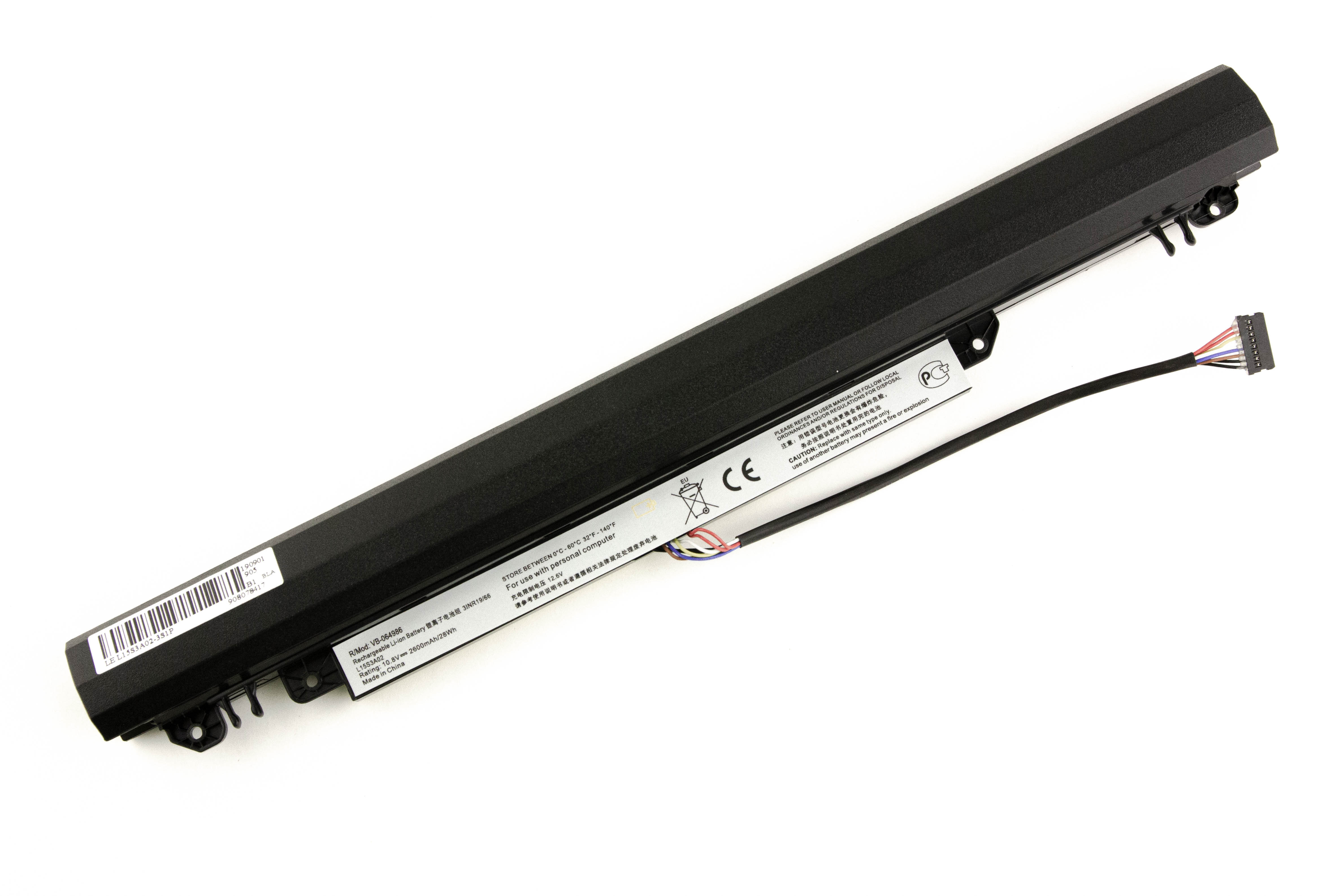 

Аккумулятор для ноутбука Lenovo 110-15AC (10.8V 2200mAh) L15L3A03 L15S3A02