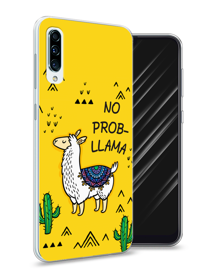 

Чехол Awog на Samsung Galaxy A50 "No probLLama", Разноцветный, 27750-2