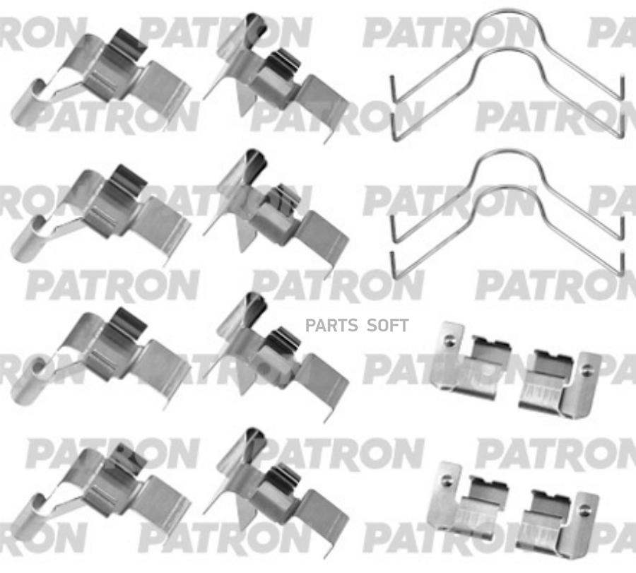 

Комплект монтажный тормозных колодок дисковых TOYOTA Dyna (06-21) PATRON PSRK1360