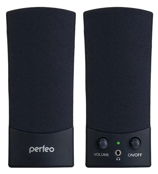 

Колонки компьютерные PERFEO PF-210 UNO Black, Черный, PF-210 UNO