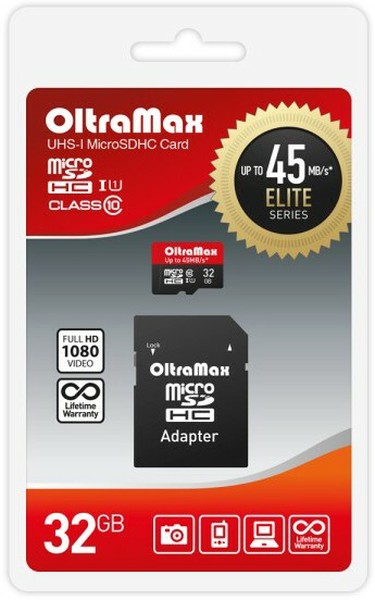 

Карта памяти OLTRAMAX micro SDHC Гб Orion_1383769 (1383769), Orion_1383769