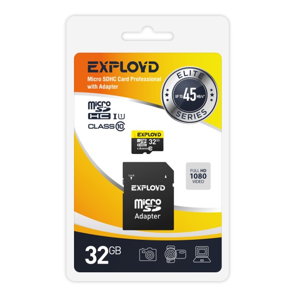 Карта памяти EXPLOYD micro SDHC Гб Orion_1383754 1383754 1113₽