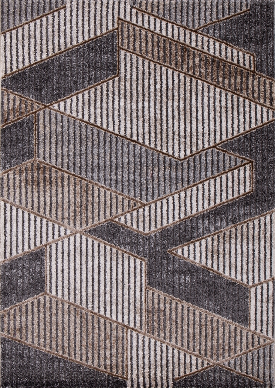 

Ковер турецкий AkTs 200x290 см серый