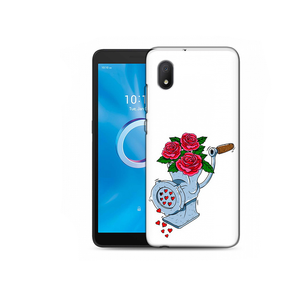 

Чехол MyPads Tocco для Alcatel 1B 5002H Цветочные сердца (PT227135.663.199), Tocco