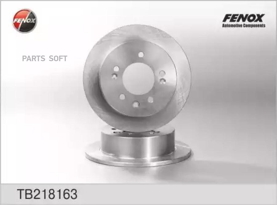 

Диск тормозной задний hyundai elantra 1.6 hd 06-11, sonata vi 09- fenox tb218163