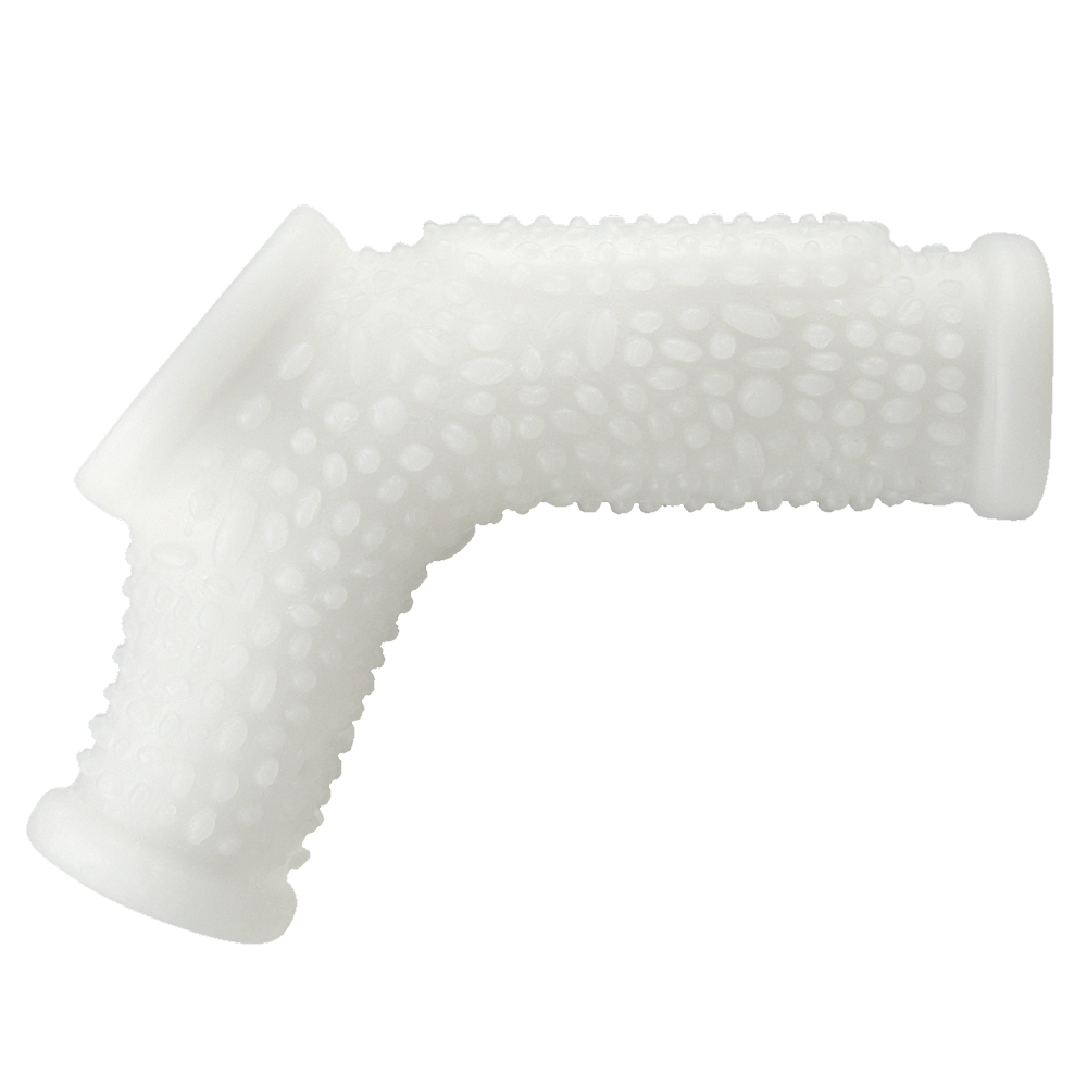 Насадка Lovetoy DRIP KNIGHTS RING с вибрацией белая 13,3 см