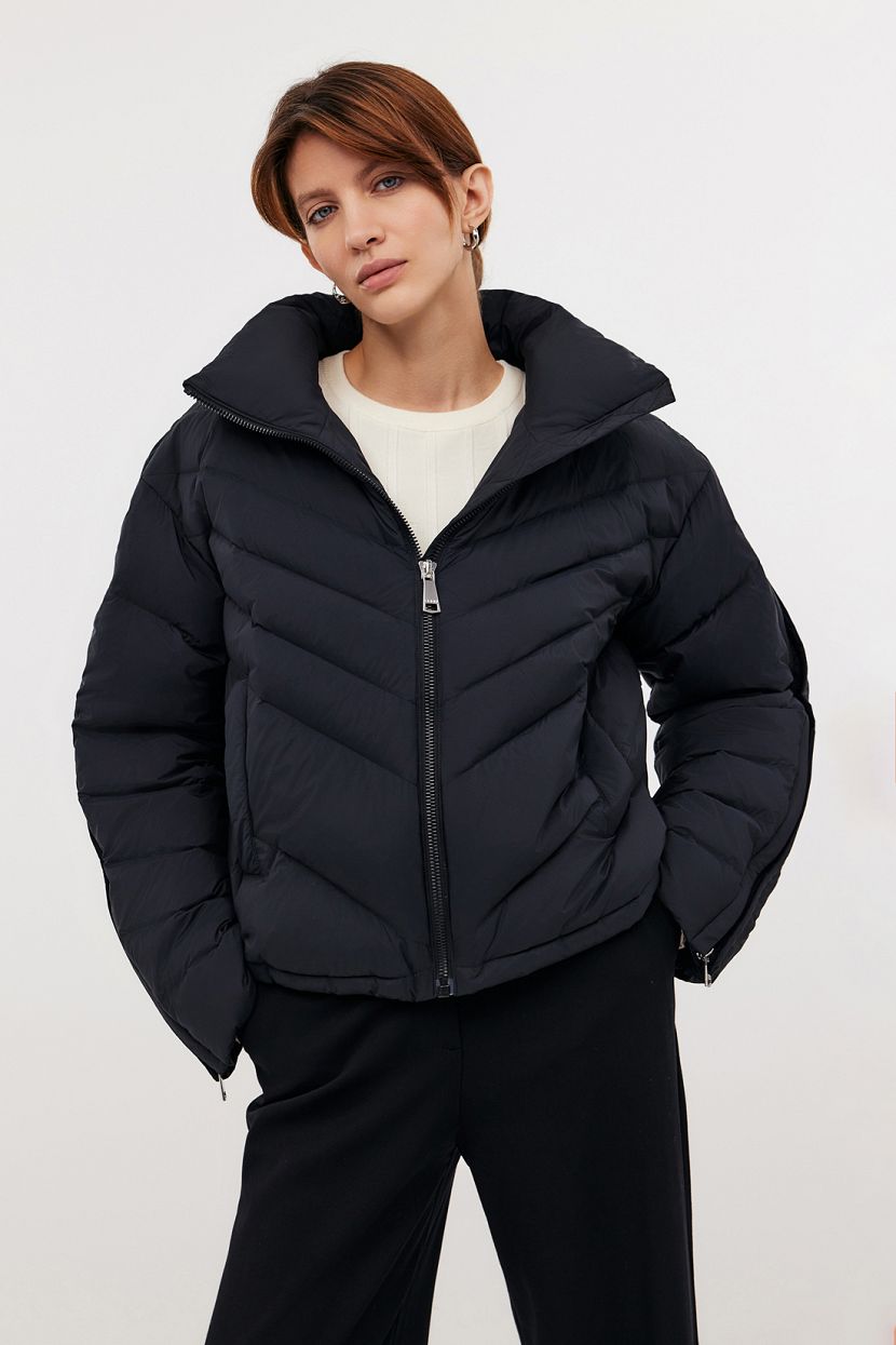 

Пуховик женский Baon B0024504 черный XL, B0024504