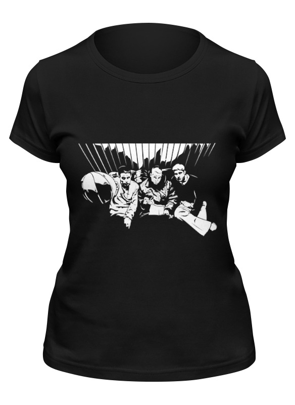

Футболка женская Printio Beastie boys черная L, Черный, Beastie boys
