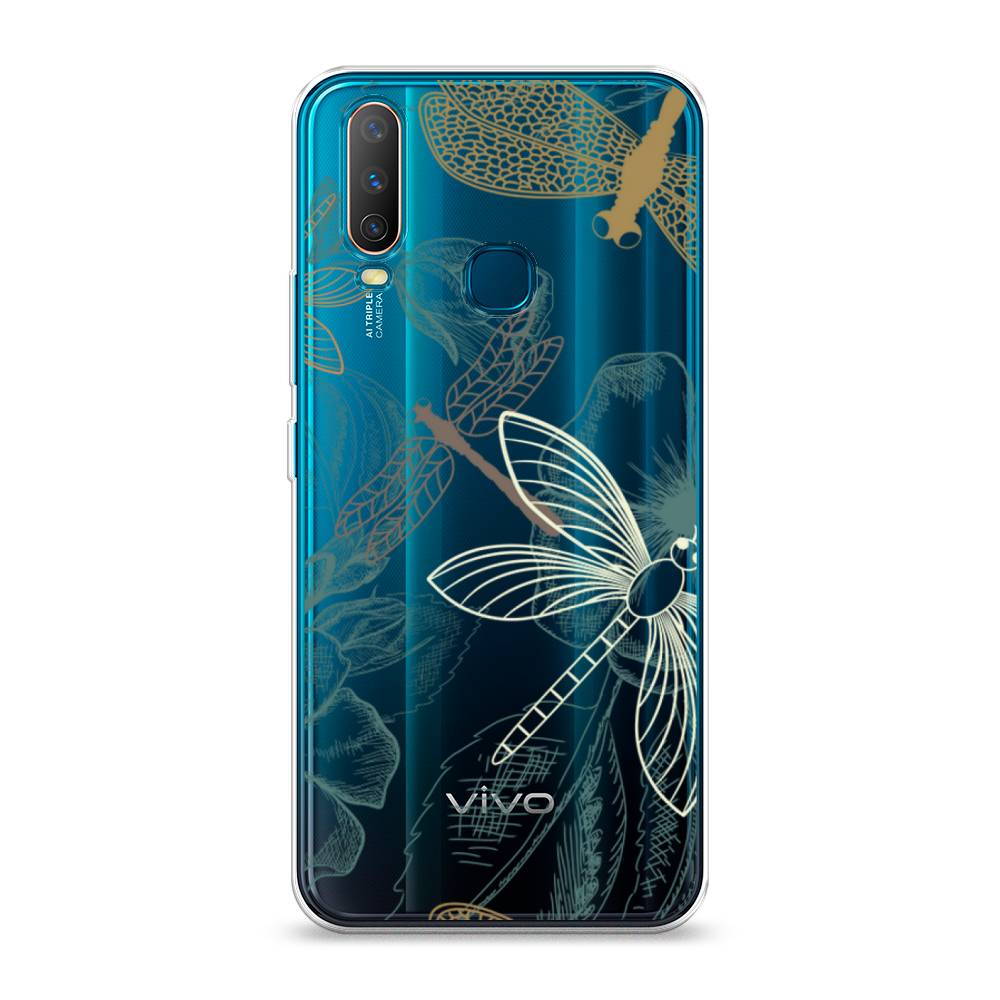 

Чехол Awog на Vivo Y12/Y17 "Тени стрекоз", Разноцветный, 261850-8
