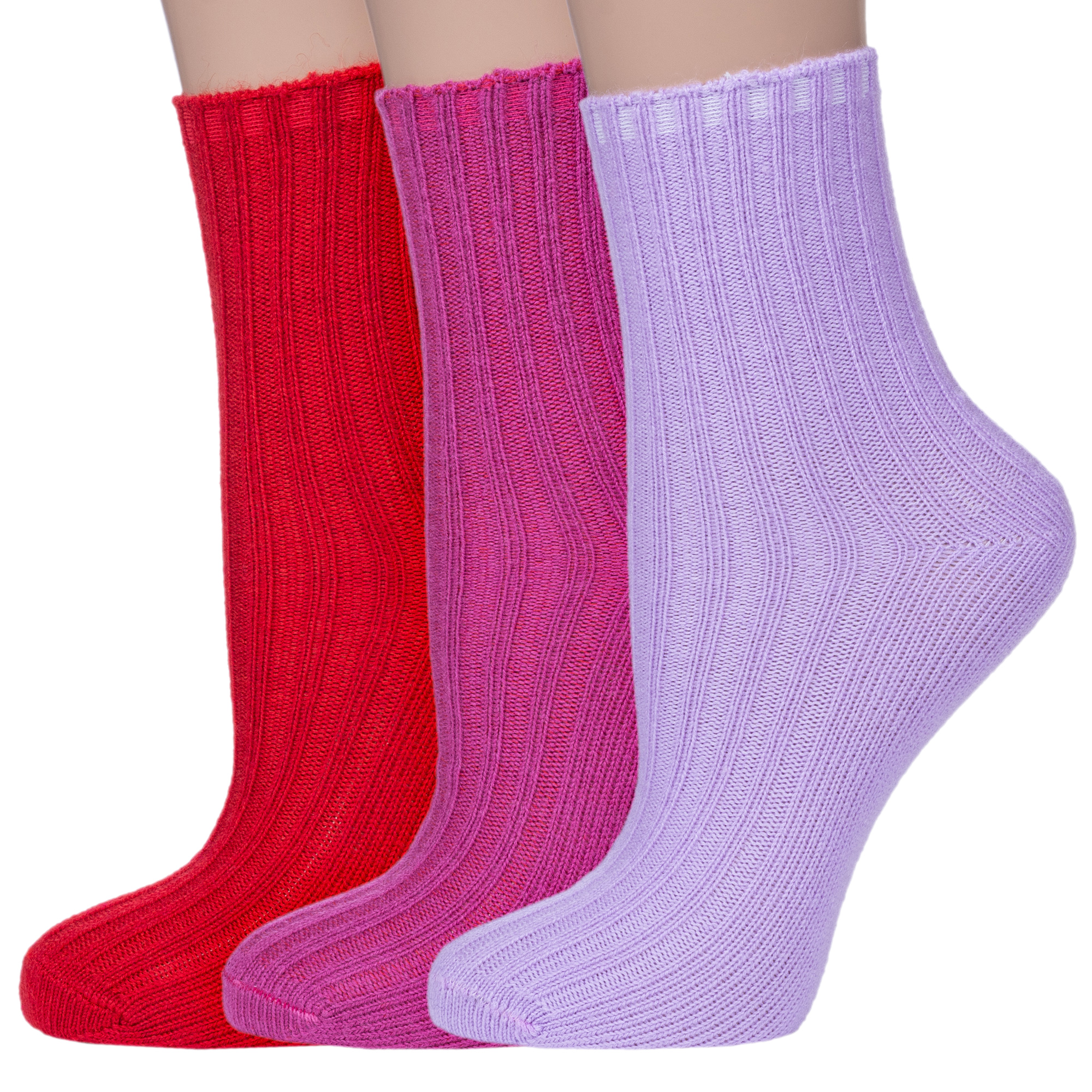 

носки детские Rusocks 3-Д3-38798Д, красный; розовый; фиолетовый, 20-22, 3-Д3-38798Д