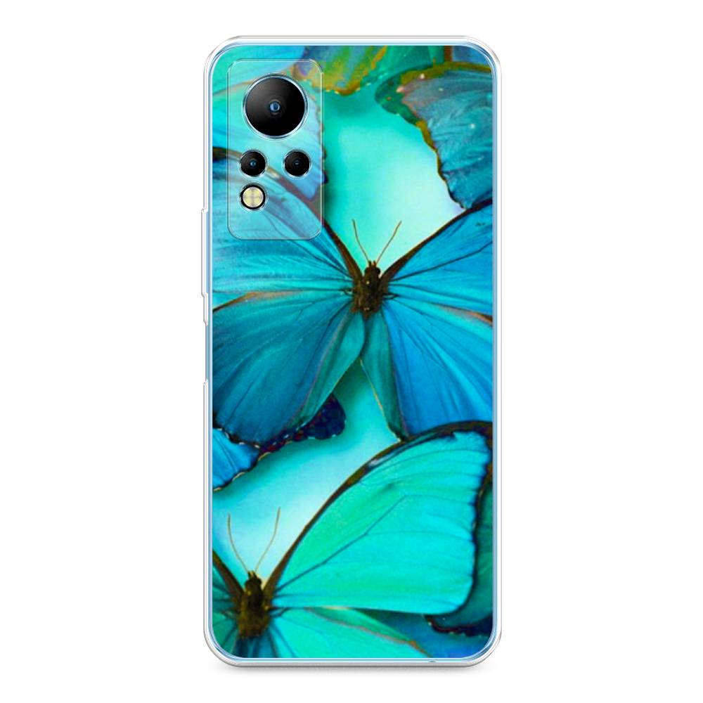 

Чехол Awog на Infinix Note 12 G88 "Неоновые бабочки", Разноцветный, 3101850-4
