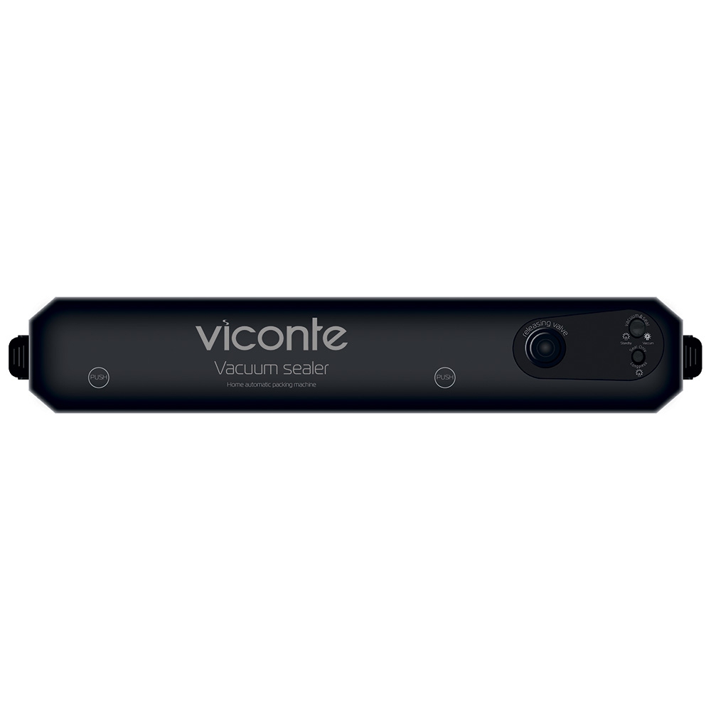 Вакуумный упаковщик Viconte VC-8001 Black вакуумный упаковщик foodatlas dz 300b white red