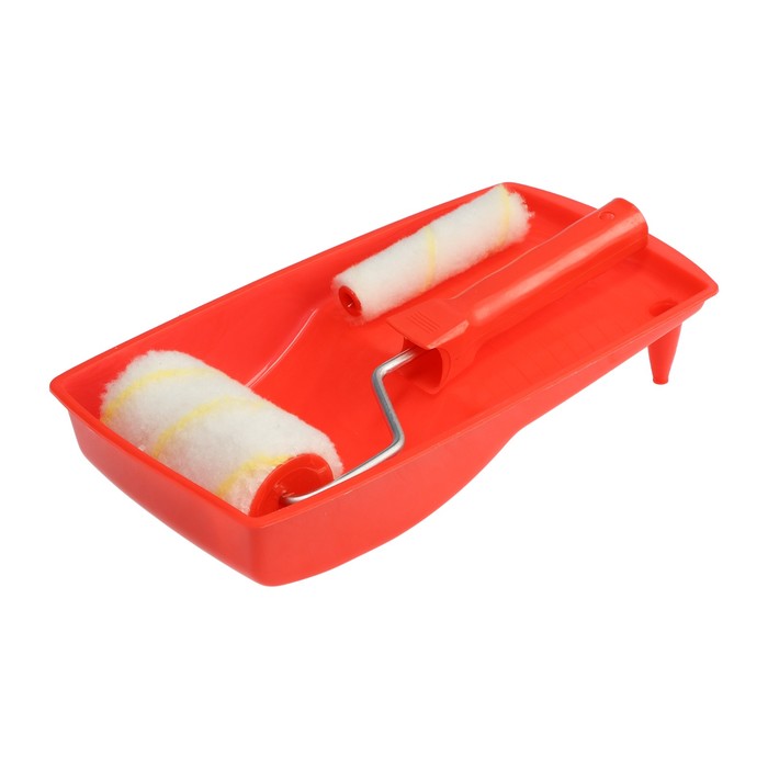 Набор малярный ЛОМ 10340553: валики микрофибра, ванночка малярный набор rollingdog