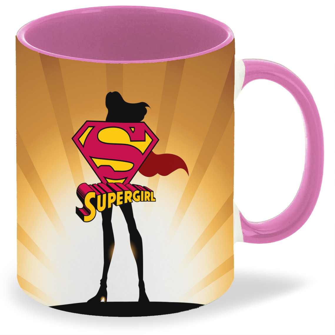 

Кружка CoolPodarok Super girl, Super girl