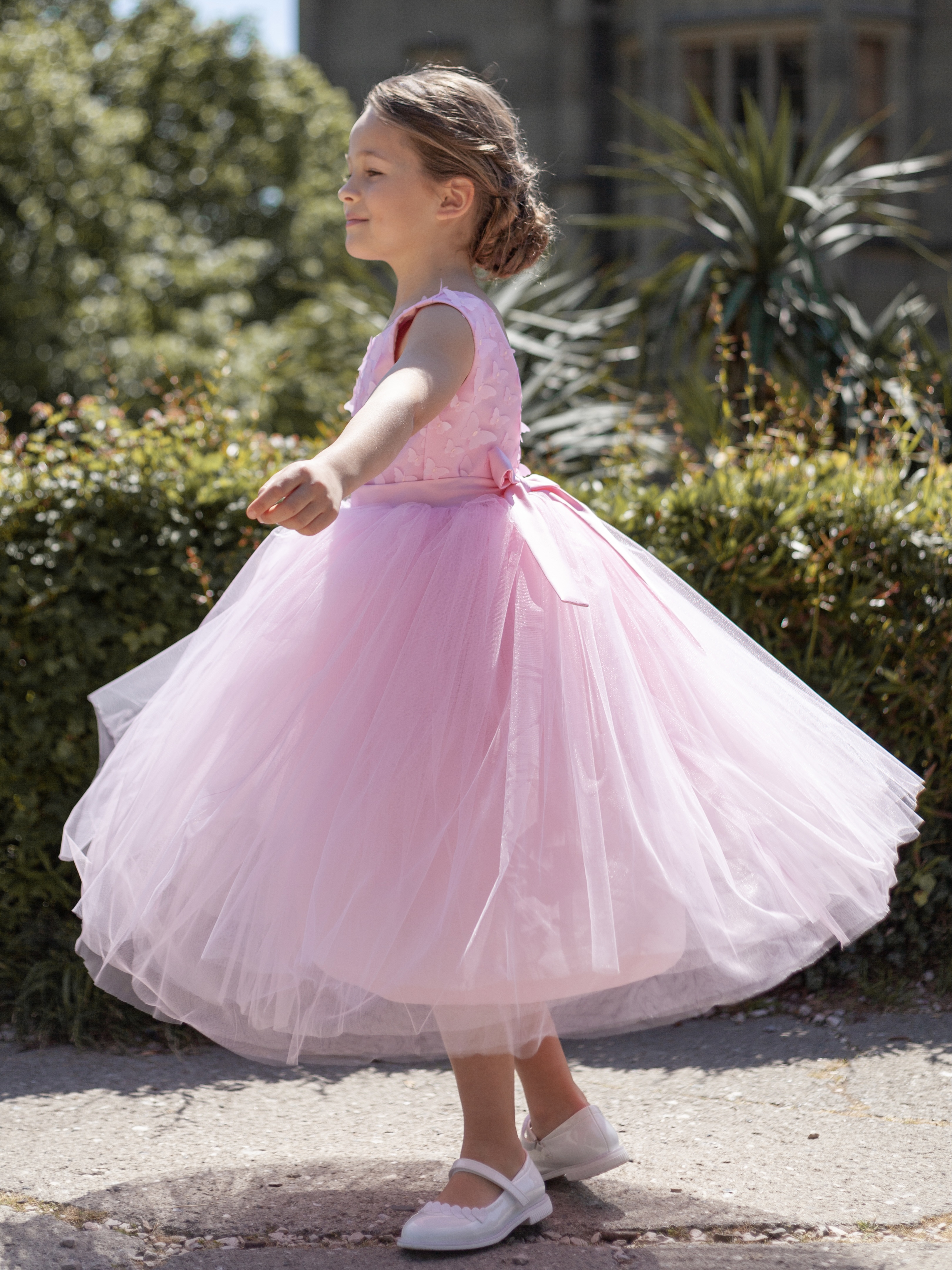 

Платье детское Krolly butterfly-17, розовый, 134, butterfly-17