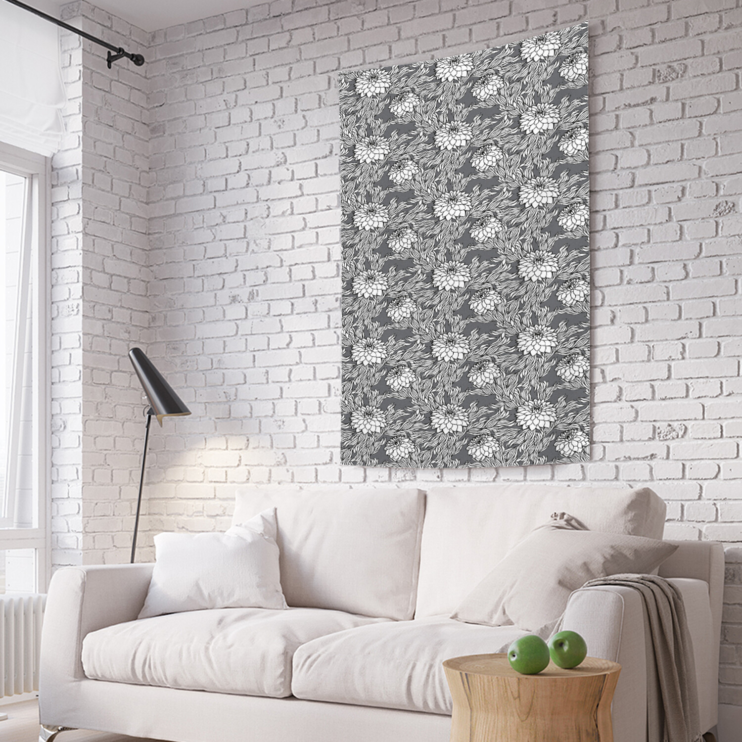 

Вертикальное фотопанно на стену JoyArty Графические георгины 150x200 см, Графические георгины